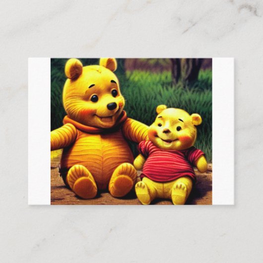 Winnie de Poeh 6. Visitekaartje (Voorkant)