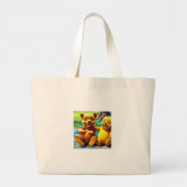 Winnie de Poeh 8. Grote Tote Bag (Voorkant)