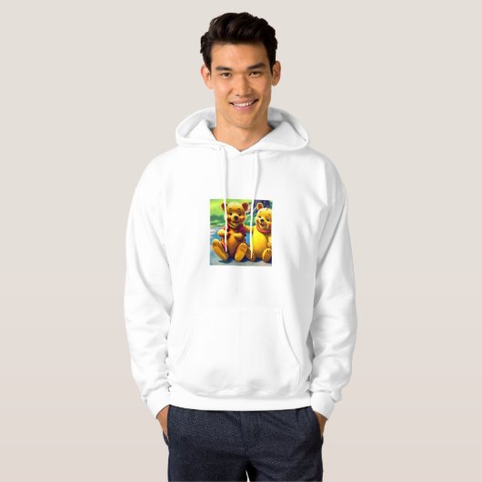 Winnie de Poeh 8. Hoodie (Voorkant volledig)