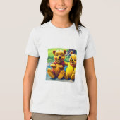 Winnie de Poeh 8. Tri-Blend Shirt (Voorkant)