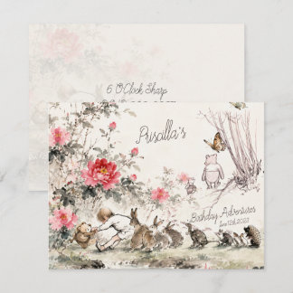 Winnie de Poeh-avonturen illustraties Kaart