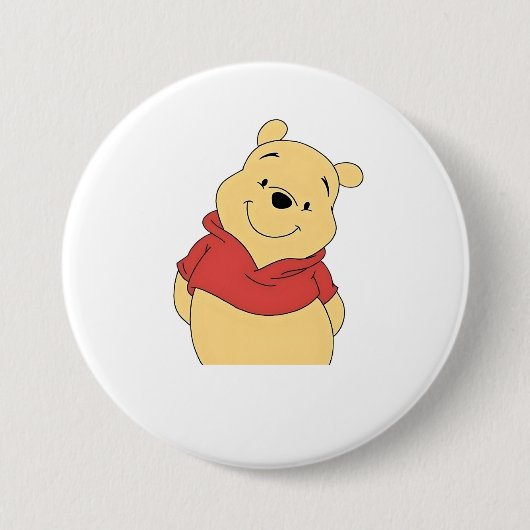 Winnie de Poeh Design Button (Voorkant)