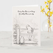 Winnie-de-Poeh No Rush Kaart (Gele Bloem)