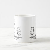 Winnie de Poeh - oefensprongen Koffiemok (Center)