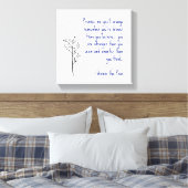 Winnie de Poeh Quote Canvas Art Inspirerend kunst (Insitu (Slaapkamer))