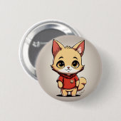 Winnie de Pooh Cat V3 Pin Button (Voorkant /achterkant)