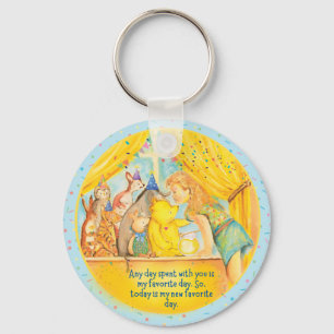 Winnie De Pooh Sleutelhanger - meisjes sleutelhang