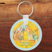 Winnie De Pooh Sleutelhanger - meisjes sleutelhang (Achterkant)