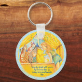 Winnie De Pooh Sleutelhanger - meisjes sleutelhang (Voorkant)
