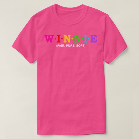 Winnie Fair Pure Soft 1 T-shirt (Design voorkant)