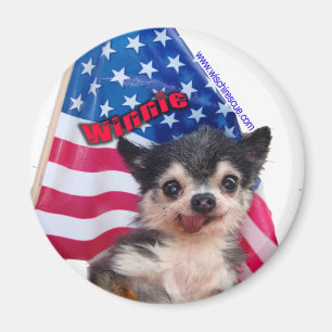 Winnie (Flag Magnet) Magneet