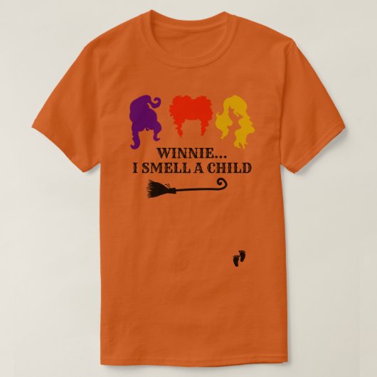 Winnie ik ruik een kind 3 t-shirt (Design voorkant)