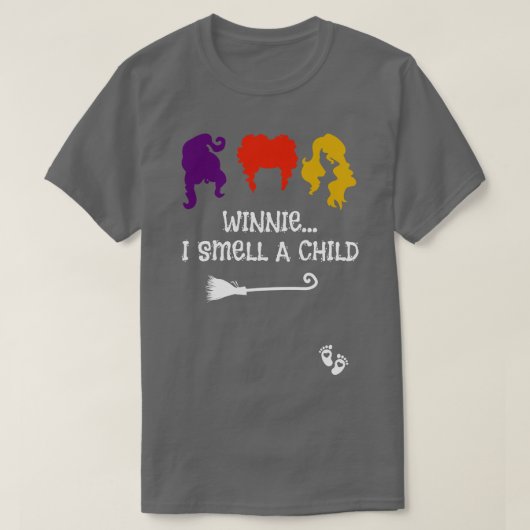 Winnie Ik ruik een kind 5 T-shirt (Design voorkant)
