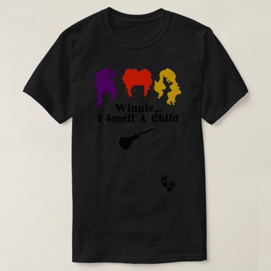 Winnie, ik ruik een kind t-shirt (Design voorkant)