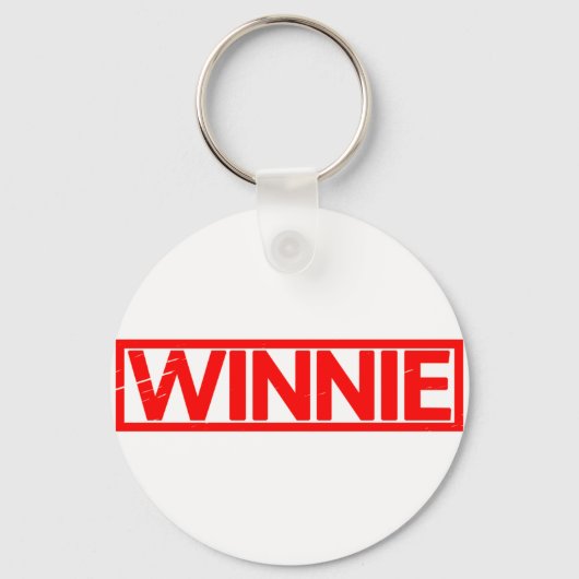 Winnie Stempel Sleutelhanger (Voorkant)