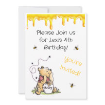 Winnie the Pooh Invitation