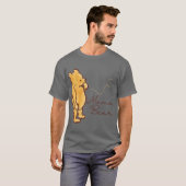 Winnie the Pooh Mama Bear with Bees gift friend fa T-shirt (Voorkant volledig)
