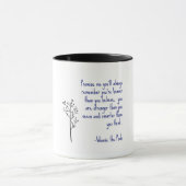 Winnie the Pooh Quote Coffee Mok (Midden)