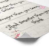 Winnie the Pooh quote Poster (Hoek)