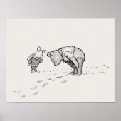 Winnie the Pooh Sketch Poster (Voorkant)