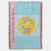 Winnie The Pooh Throw - Gift for Girl  Deken (Voorkant Verticaal)