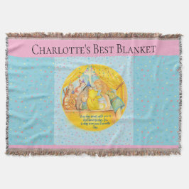 Winnie The Pooh Throw - Gift for Girl  Deken