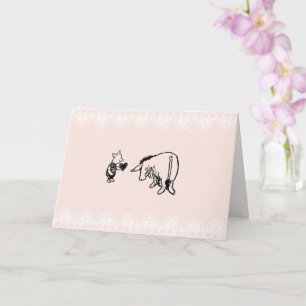 Winnie-the-Pooh Valentijnsdag kaart