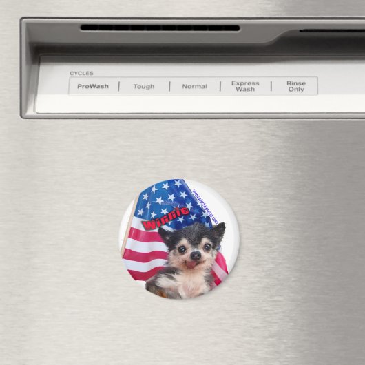 Winnie (Vlaggenmagneet) Magneet (Insitu (Vaatwasser))