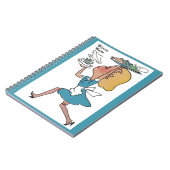 Winnie Waite de drukke serveerster Notitieboek (Linkerzijde)