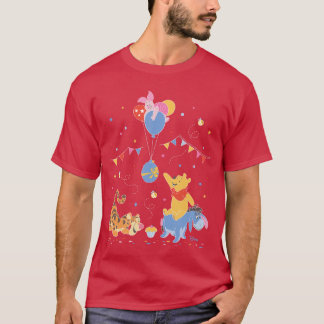 Winniehe Pooh Pooh en vrienden verjaardagsfeest ca T-shirt