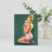 "Winning Aces" broedkunst Briefkaart (Staand voorkant)