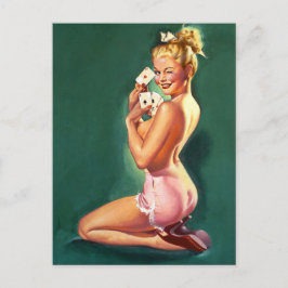 "Winning Aces" broedkunst Briefkaart