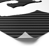 Winning Achievement Motivatie Typografie Quote Poster (Hoek)