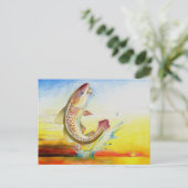 Winning Art by C. Sun Grade 7 Briefkaart (Staand voorkant)