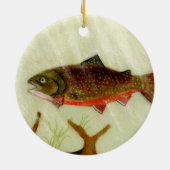 Winning art door C. Nudo - graad 7 Keramisch Ornament (Achterkant)