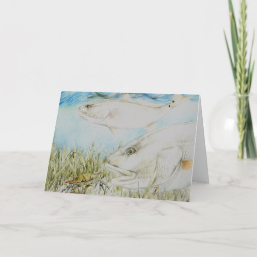 Winning Art van B. King Grade 8 Feestdagen Kaart (Voorkant)