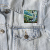 Winning Art van S. Chun Grade 11 Vierkante Button 5,1 Cm (In situ)