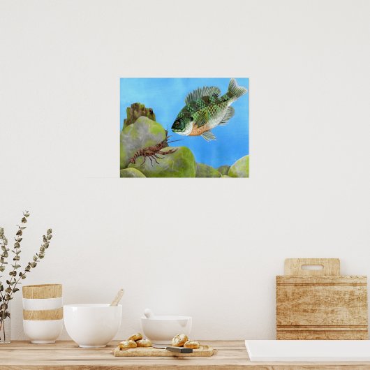 Winning artwork van M. Peet, graad 11 Poster (Keuken)