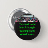 Winning Bigly Ronde Button 5,7 Cm (Voorkant /achterkant)