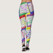 Winning BINGO Cards Women's Leggings (Achterkant)