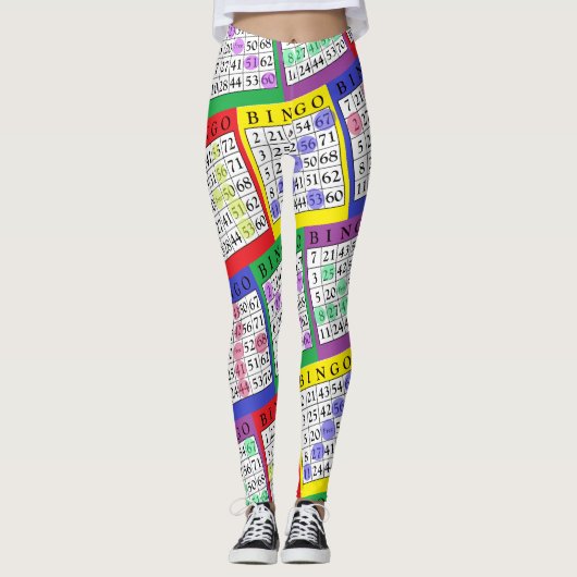 Winning BINGO Cards Women's Leggings (Voorkant)