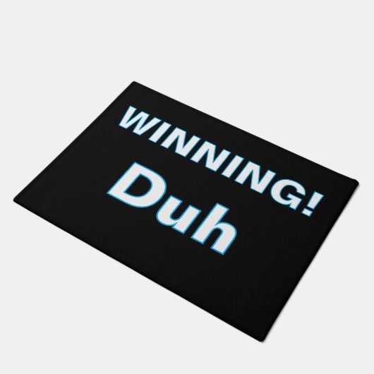 ''Winning, Duh'' Doormat Deurmat (Schuin)