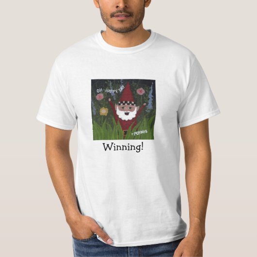 Winning Gnome T-Shirt (Voorkant)