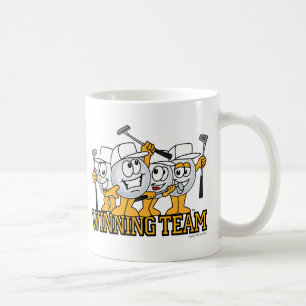 Winning Golf Team in Scramble Koffiemok