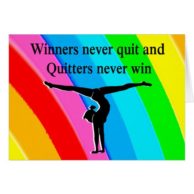 WINNING GYMNAST (Voorkant Horizontaal)