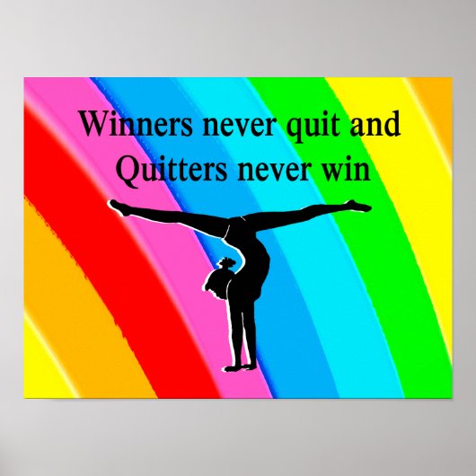 WINNING GYMNAST POSTER (Voorkant)