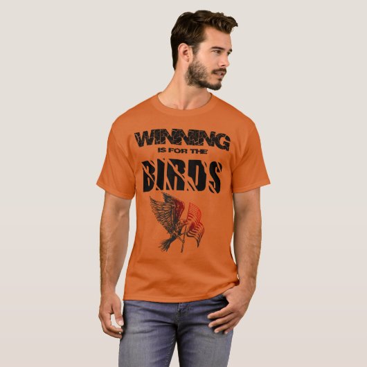 Winning is forhe Birds retro T-shirt (Voorkant volledig)