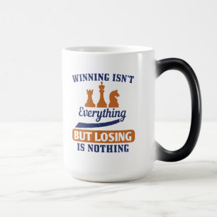 Winning is niet alles, maar verliezen is niets magische mok