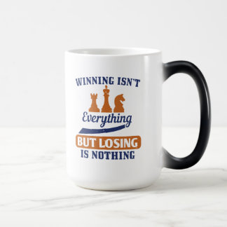 Winning is niet alles, maar verliezen is niets magische mok