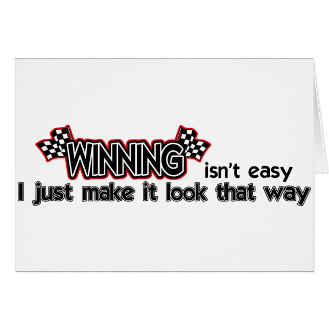 Winning is niet makkelijk (Voorkant Horizontaal)